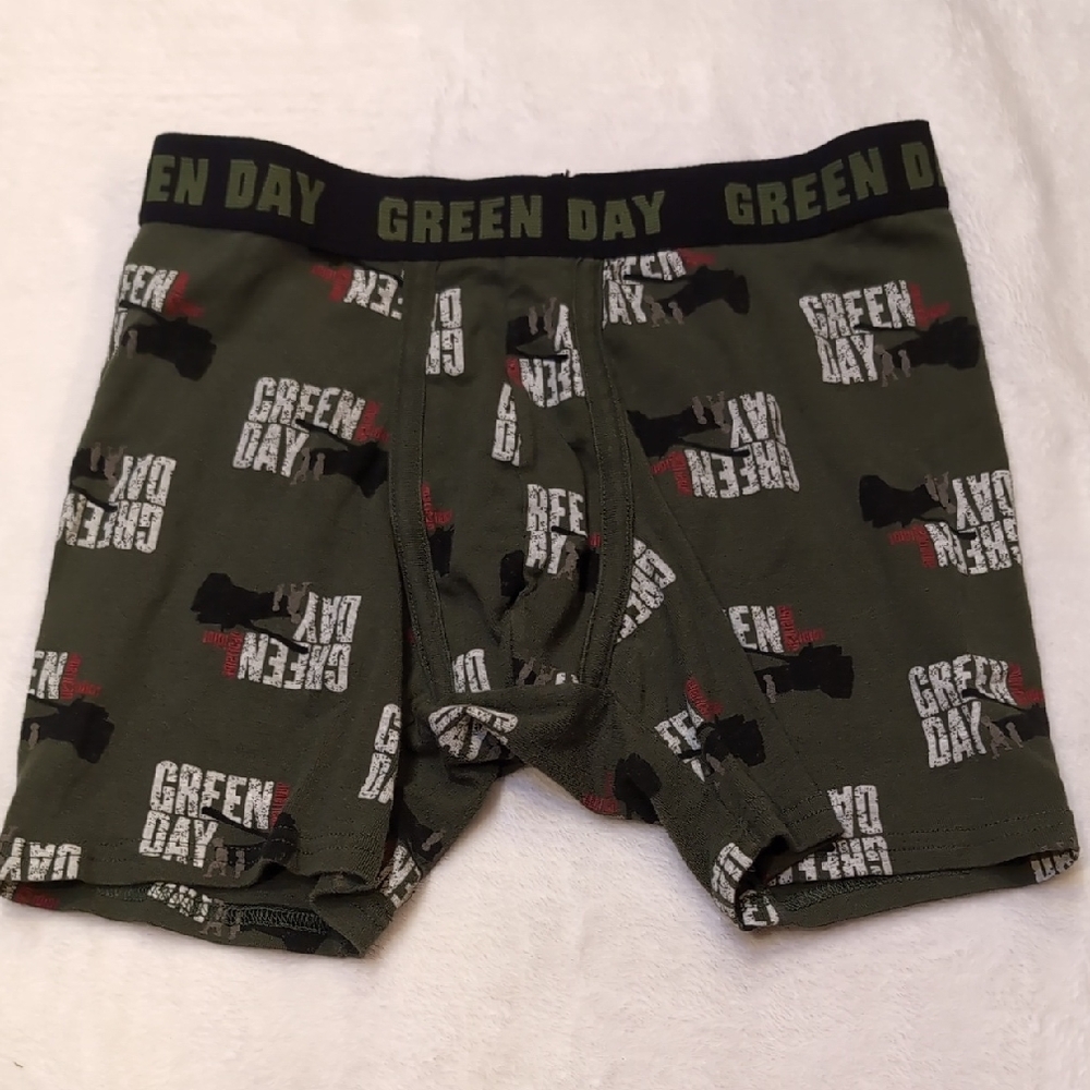 Green Day boxers briefs Y2K retro